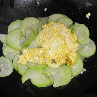 丝瓜炒鸡蛋的做法图解8