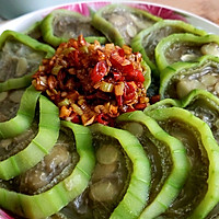 粉丝蒸丝瓜的做法图解9
