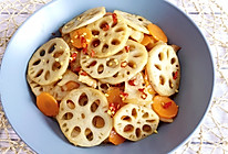 五花肉炒藕片的做法
