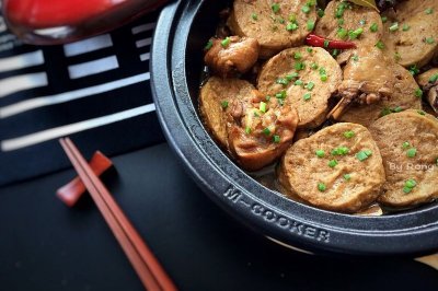 素鸡烧鸡腿