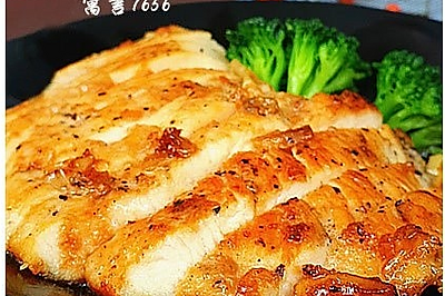 大蒜蜂蜜煎鸡排