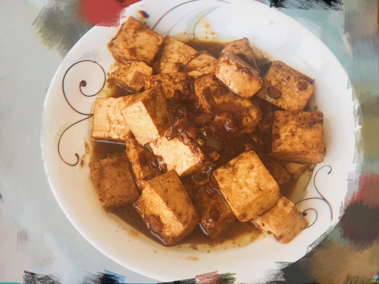 酱焖豆腐的做法