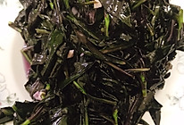 炒紫贝菜的做法
