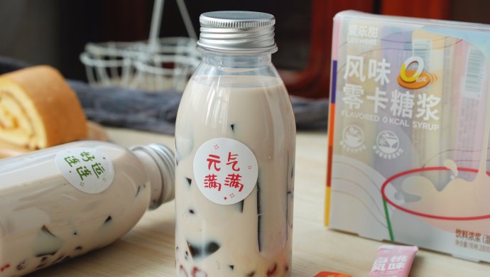0卡0脂奶香波波脆烧仙草
