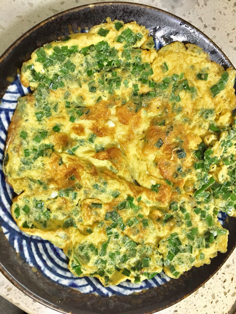 韭菜煎蛋的做法