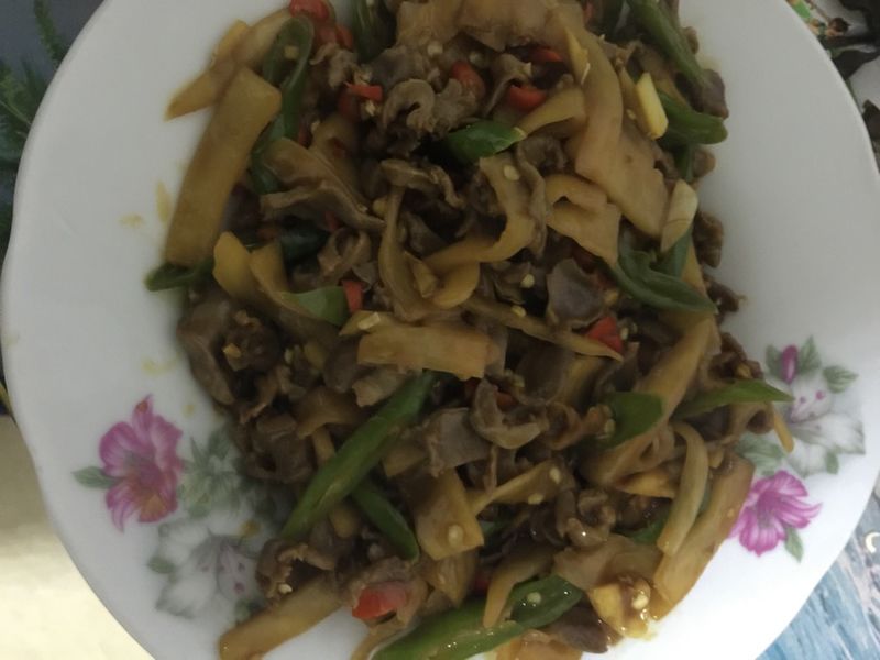 酸辣鸡杂