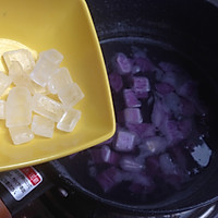 紫淮山汤圆的做法图解6