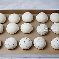 日式海盐卷，黑芝麻盐可颂面包的做法图解6