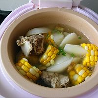 玉米大骨汤#松下饭煲年味#的做法图解6