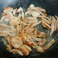 豆豆蒜肉焖饼丝的做法图解3