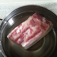 家常版尖椒火锅肉的做法图解1