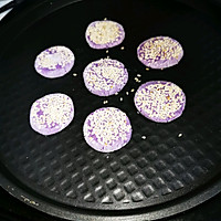 #换着花样吃早餐#低脂低卡紫薯饼的做法图解5