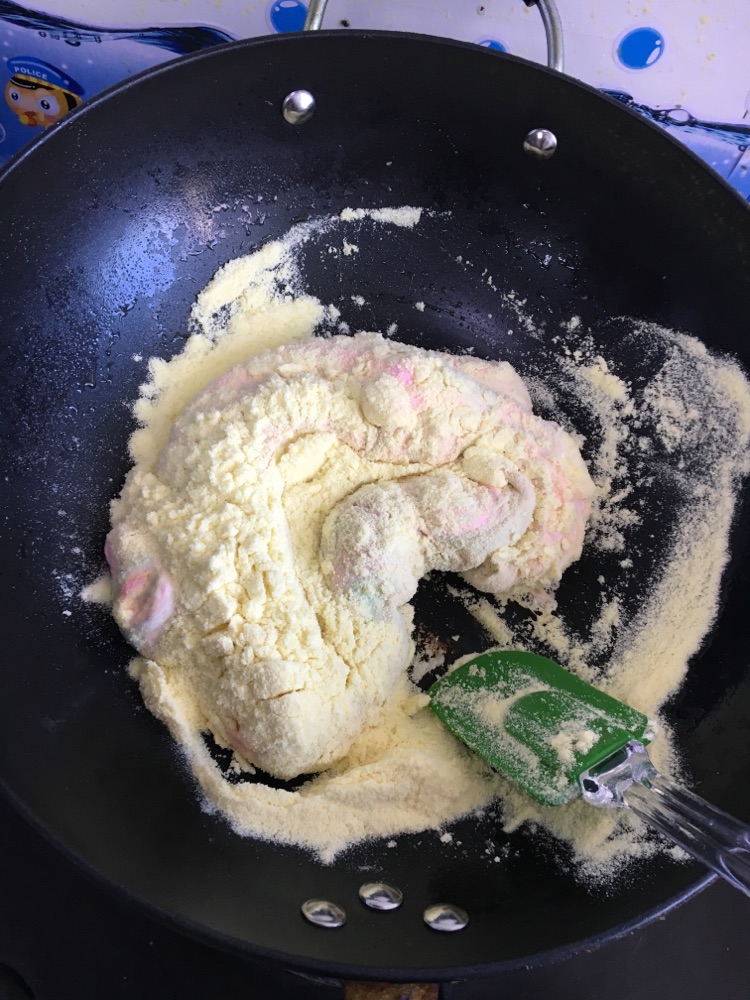 花生蔓越莓牛轧糖的做法图解4