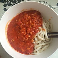 番茄牛肉乌冬面的做法图解13