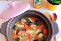 冬日靓汤，补益脾胃-山药木耳排骨汤！#让每餐蔬菜都营养美味#的做法