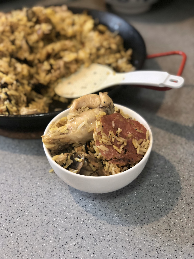 西班牙菜肉烩饭Paella的做法