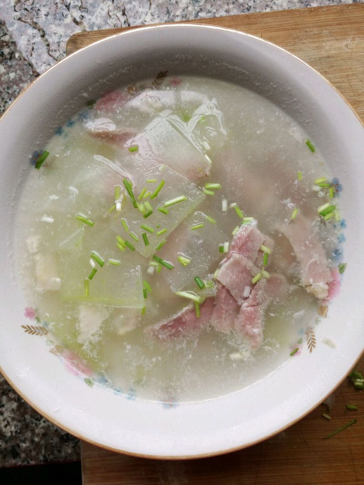 冬瓜咸肉汤的做法