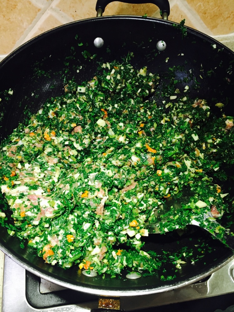 菜肉馄饨的做法图解5