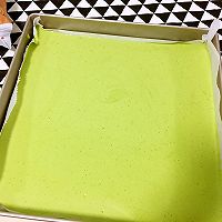 抹茶蜜豆蛋糕卷的做法图解17