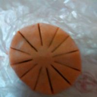 儿童胡萝卜豆沙菊花馒头#熙悦食品高筋小麦粉#的做法图解8