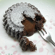 超级好吃的巧克力溶岩蛋糕