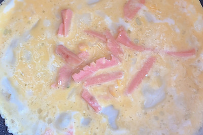 家常稀面鸡蛋饼