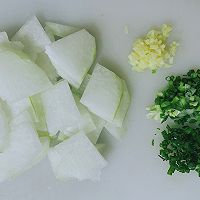 #橄享国民味 热烹更美味#冬瓜肉丸汤的做法图解2