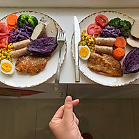 香煎鸡胸肉营养低脂减肥餐的做法图解6
