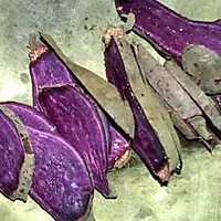 #晒出你的团圆大餐#紫地瓜饼的做法图解3