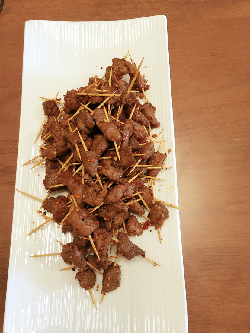 孜然牙签羊肉的做法图解7