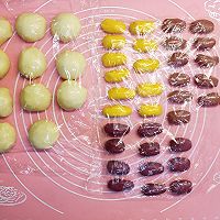 #“佳”节好滋味#彩虹蛋黄酥的做法图解8