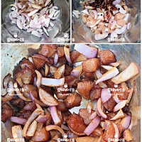 减脂也要好好吃饭| 香菇鸡胸肉焖饭的做法图解3