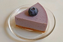 蓝莓酸奶慕斯蛋糕｜免烤箱｜免打发的做法