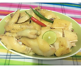 海南人做的海南白切雞飯的做法