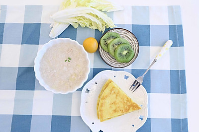 宝宝辅食微课堂  白菜1+1早餐 简单美味