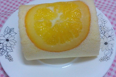 橙子蛋糕卷