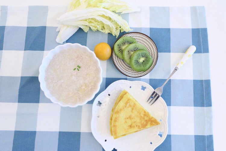 宝宝辅食微课堂  白菜1+1早餐 简单美味的做法