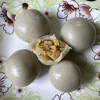 板栗馅青团的做法图解5