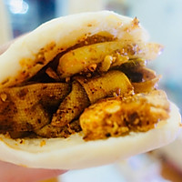 油炸串串夹馍-西安夜市特色的做法图解1