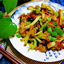 酱爆有机菜花