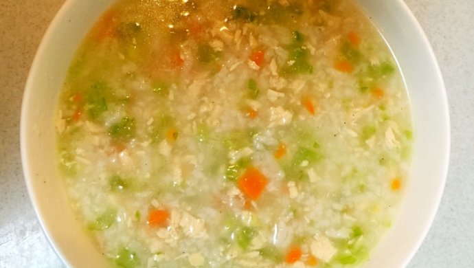 芹菜瘦肉粥