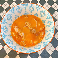 #晒出你的中秋团圆饭#蛤蜊疙瘩汤的做法图解9