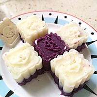 超级美味下午点心-紫薯山药糕的做法图解11