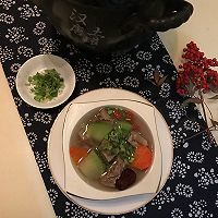 【冬季暖身】牛腩萝卜汤的做法图解11