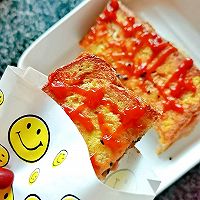 快手红豆芝士吐司夹（电饼铛）的做法图解7