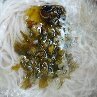 云南米线宴～鸡枞油小锅红米米线的做法图解4