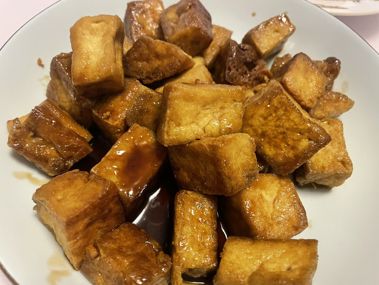 甜口豆腐块的做法