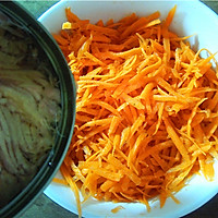 胡萝卜拌金枪鱼沙拉：补脑瘦身沙拉的做法图解4