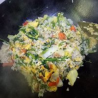 蔬菜炒饭的做法图解12