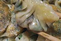 #美食视频挑战赛# 素式锅贴（韭菜饺子）的做法